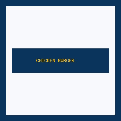 Chicken Burger